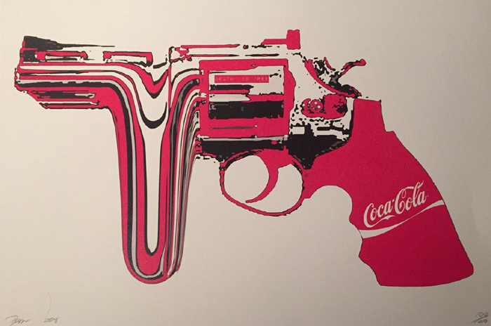 Death NYC, urban art gallery buy street art screenprint poster
