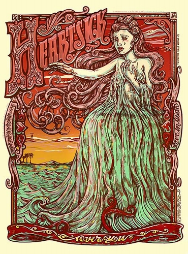 Michael Matorcycle artprint screenprint art of rock Siebdruck