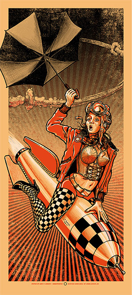 Douze Lars P. Krause art gallery buy street art screenprint poster art of rock