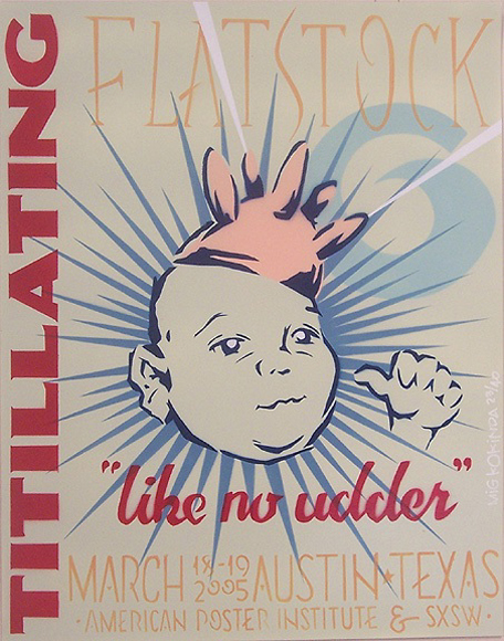 Mig Kokinda stencil artist screenprint