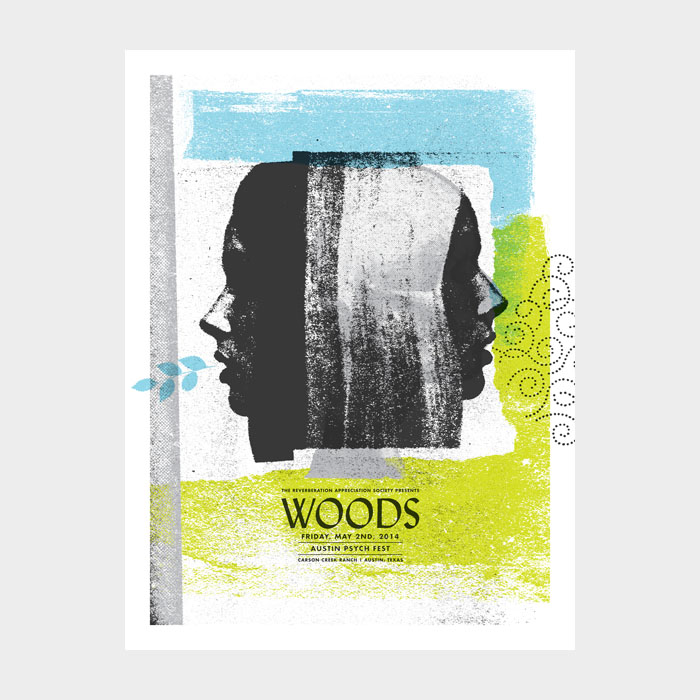 Aesthetic Apparatus  Michael Byzewski WOODS musik art musik posters art of rock musikposter music designe