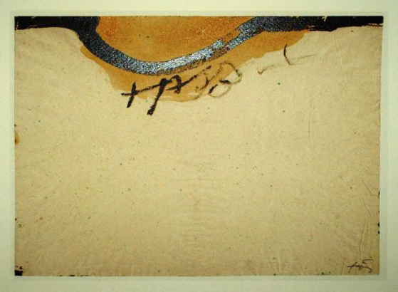 Antoni Tapies 1 Farboffsetlithografie Lithografie poster