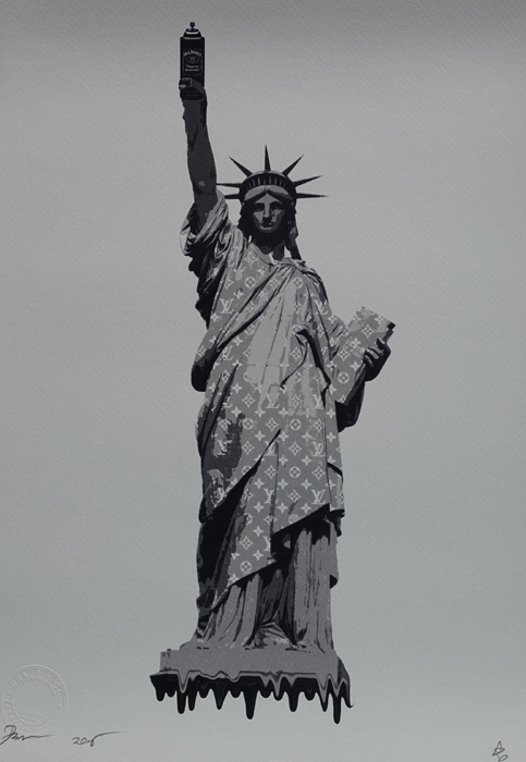 Death NYC, urban art gallery buy street art screenprint poster