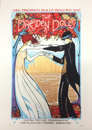 Malleus silkscreen siebdruck concertposter poster prints art prints rock art dark nouvou
