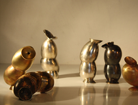 Eva Bauer Eva Bauer contemporary art buy Silberschmiede Silbergerät Kunst in Silber Silber Trinale Goldschmiede Silberschmiede Silberschmied