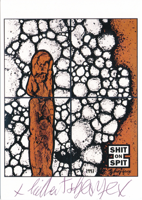 Gilbert & George contemporary art buy print siebdruck poster art Multiple Gink