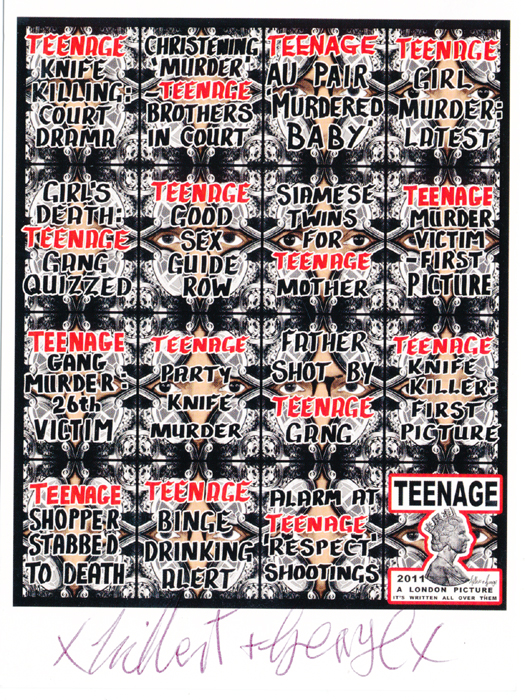 Gilbert & George signed