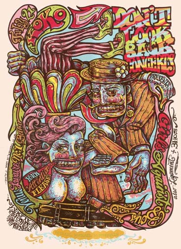 Michael Motorcycle poster art screenprint Siebdruck art of rock