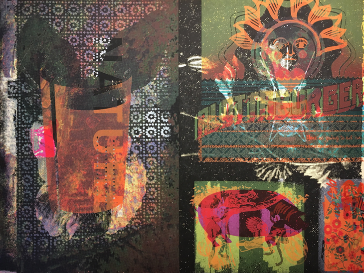 Aesthetic Apparatus  Michael Byzewski musik art musik posters art of rock musikposter music designe