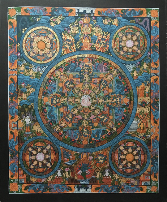 Thangka Wheel of Life Nepal