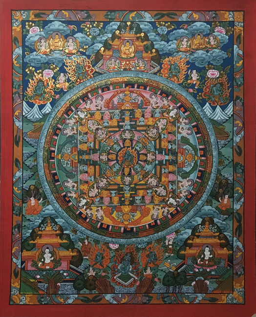 Thangka Wheel of Life Nepal