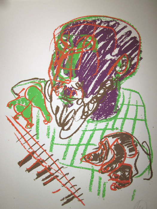 Markus lüpertz Grafik
