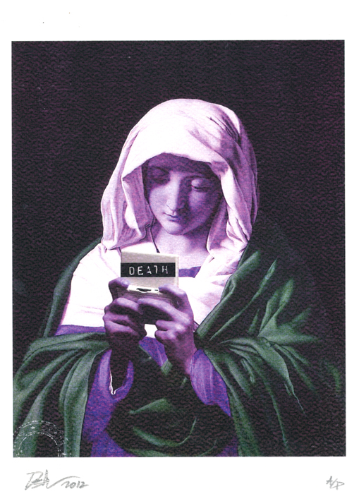 Death NYC, urban art gallery buy street art screenprint poster