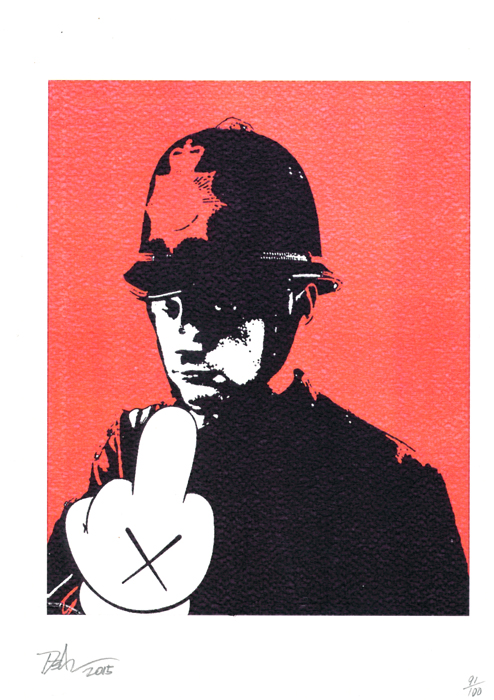 Death NYC, urban art gallery buy street art screenprint poster