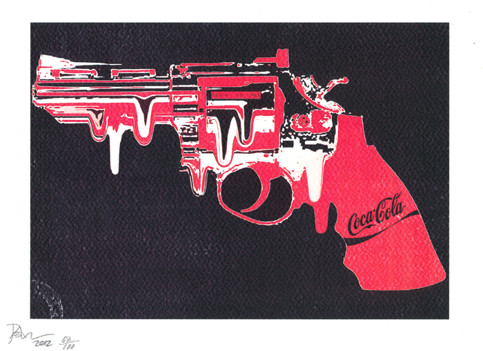 Death NYC, urban art gallery buy street art screenprint poster