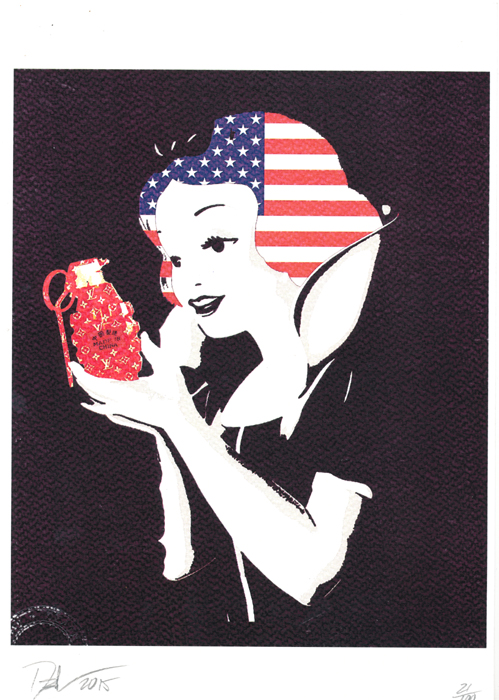 Death NYC, urban art gallery buy street art screenprint poster