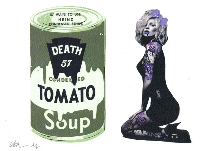 Death NYC, urban art gallery buy street art screenprint poster
