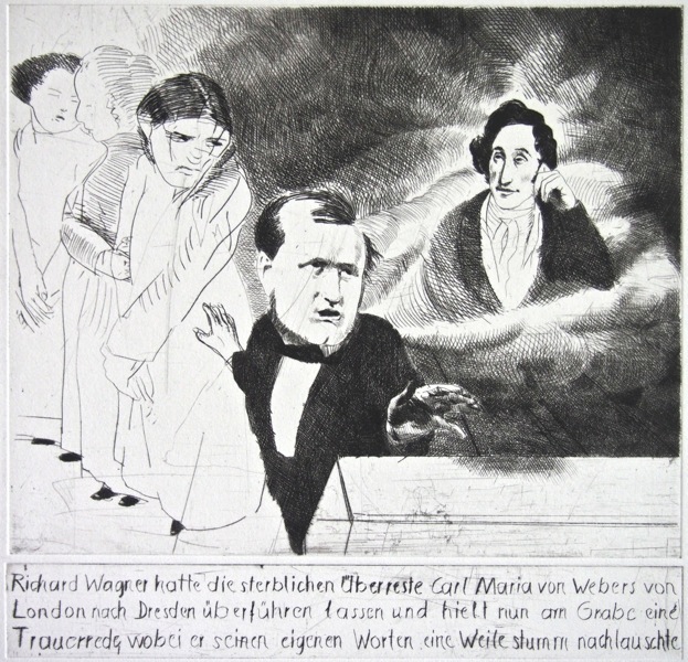 Johannes Grützke Holzschnitt Radierung Schabradierung Offsetdruck Druckgrafik Kaltnadelradierung