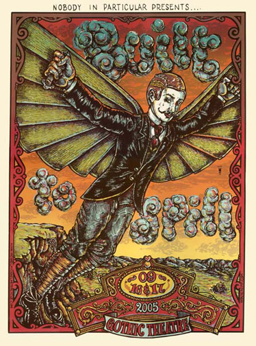 Michael Motorcycle poster art screenprint Siebdruck art of rock