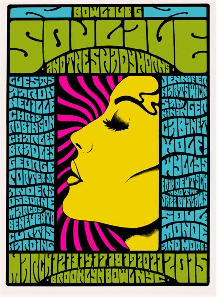 soulive Alan Forbes urban art gallery buy street art screenprint poster silkscr