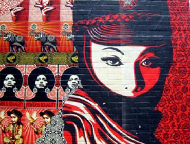 Shephard Fairey urban art siebdruck stancil buy 