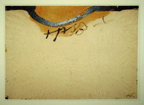 Antoni Tapies 1 Farboffsetlithografie Lithografie poster Antoni Tapies 1 Farboffsetlithografie Lithografie poster
