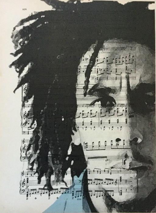 Bob Marley art Bob Marley art