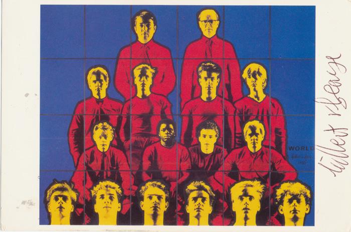 Gilbert & George contemporary art buy print siebdruck poster art Multiple world Gilbert & George contemporary art buy print siebdruck poster art Multiple world