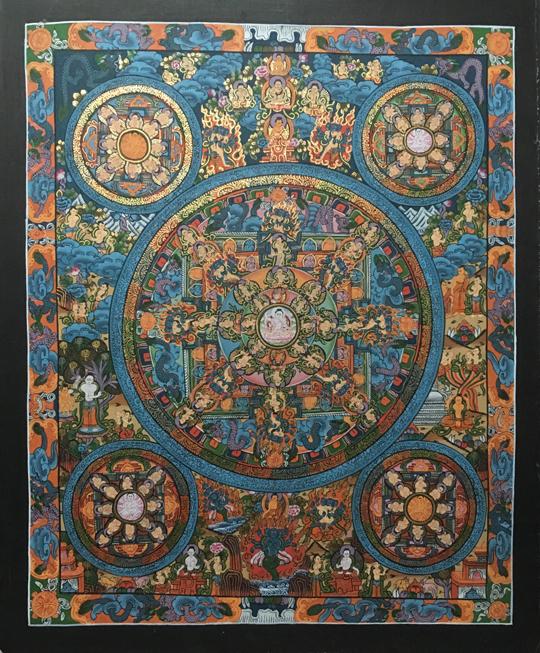 Thangka Wheel of Life Nepal