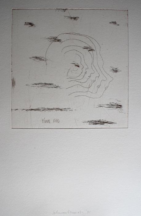 Norbert Schwontowski Griffelkunst Radierung Final Fog Norbert Schwontowski Griffelkunst Radierung Final Fog