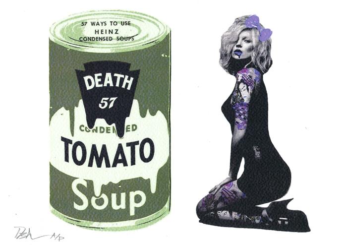 Death NYC, urban art gallery buy street art screenprint poster Death NYC, urban art gallery buy street art screenprint poster