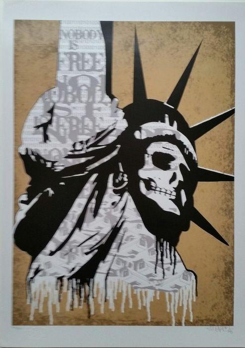 Sinero, urban art gallery buy street art screenprint poster Sinero, urban art gallery buy street art screenprint poster