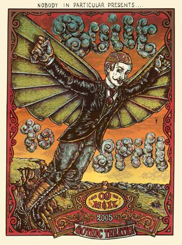Michael Motorcycle poster art screenprint Siebdruck art of rock