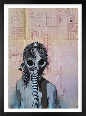 Plotbot KEN, urban art gallery buy street art screenprint poster Plotbot KEN, urban art gallery buy street art screenprint poster