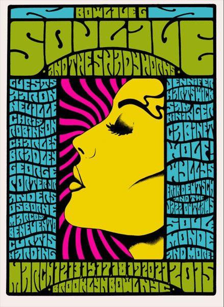 soulive Alan Forbes urban art gallery buy street art screenprint poster silkscr soulive Alan Forbes urban art gallery buy street art screenprint poster silkscreen siebdruck concertposter poster prints art prints rock ar